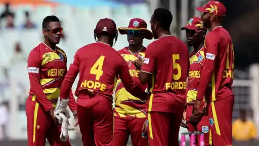 West Indies beat Italy by 42 runs