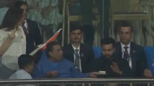 Rohit Sharma Politely Turns Down Mukesh Ambani’s Tea Offer at Wankhede During IND vs USA T20 World Cup 2026 Group A Match