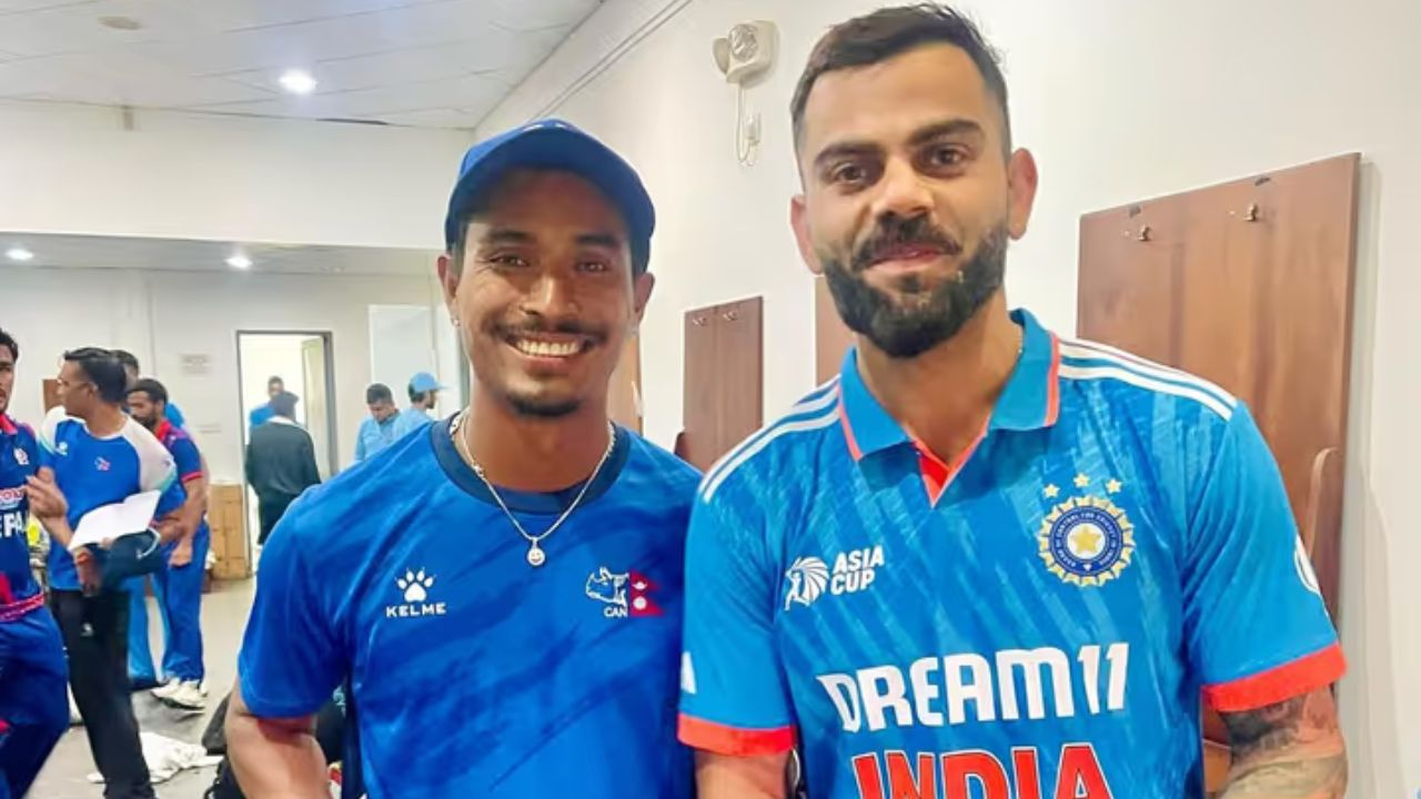 Sompal Kami and Virat Kohli