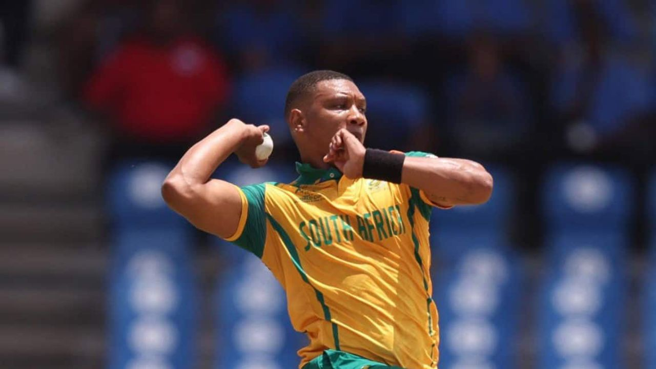 Ottniel Baartman is a fast bowler from South Africa known for his control in the final overs