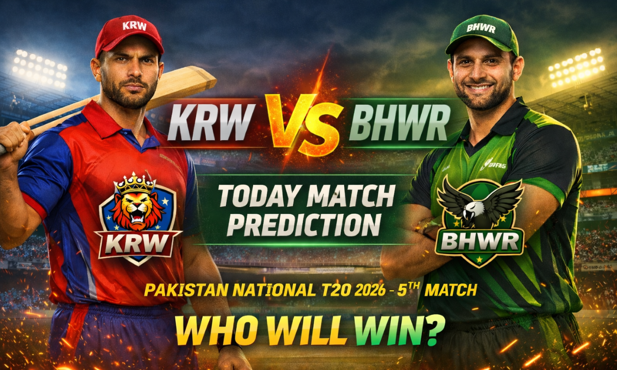KRW vs BHWR Today Match Prediction 