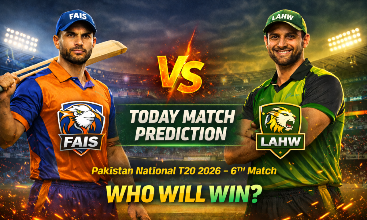 FAIS vs LAHW Today Match Prediction