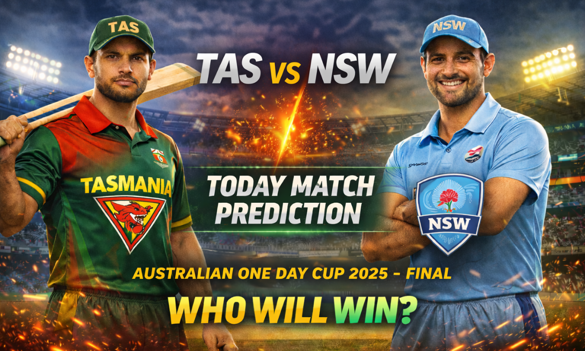 TAS vs NSW Today Match Prediction