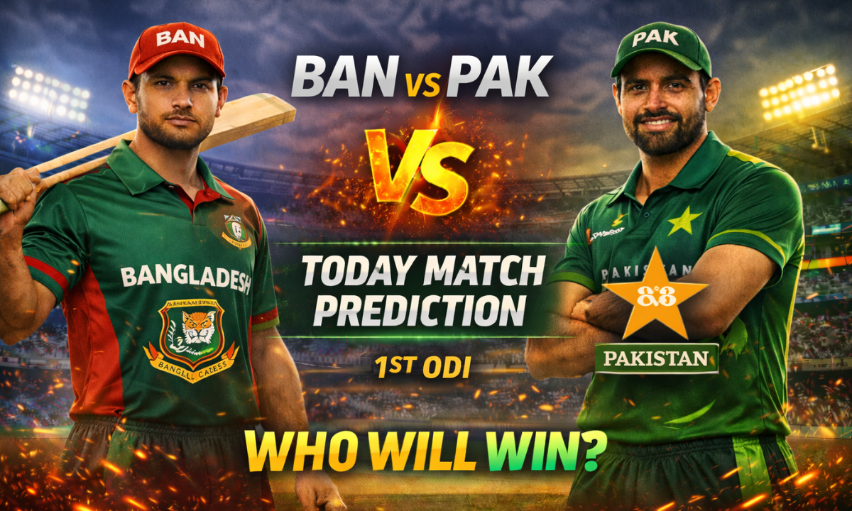 BAN vs PAK Today Match Prediction