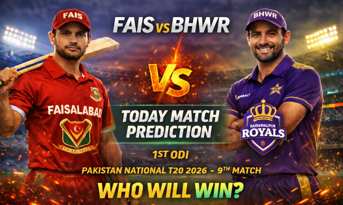 FAIS vs BHWR Today Match Prediction