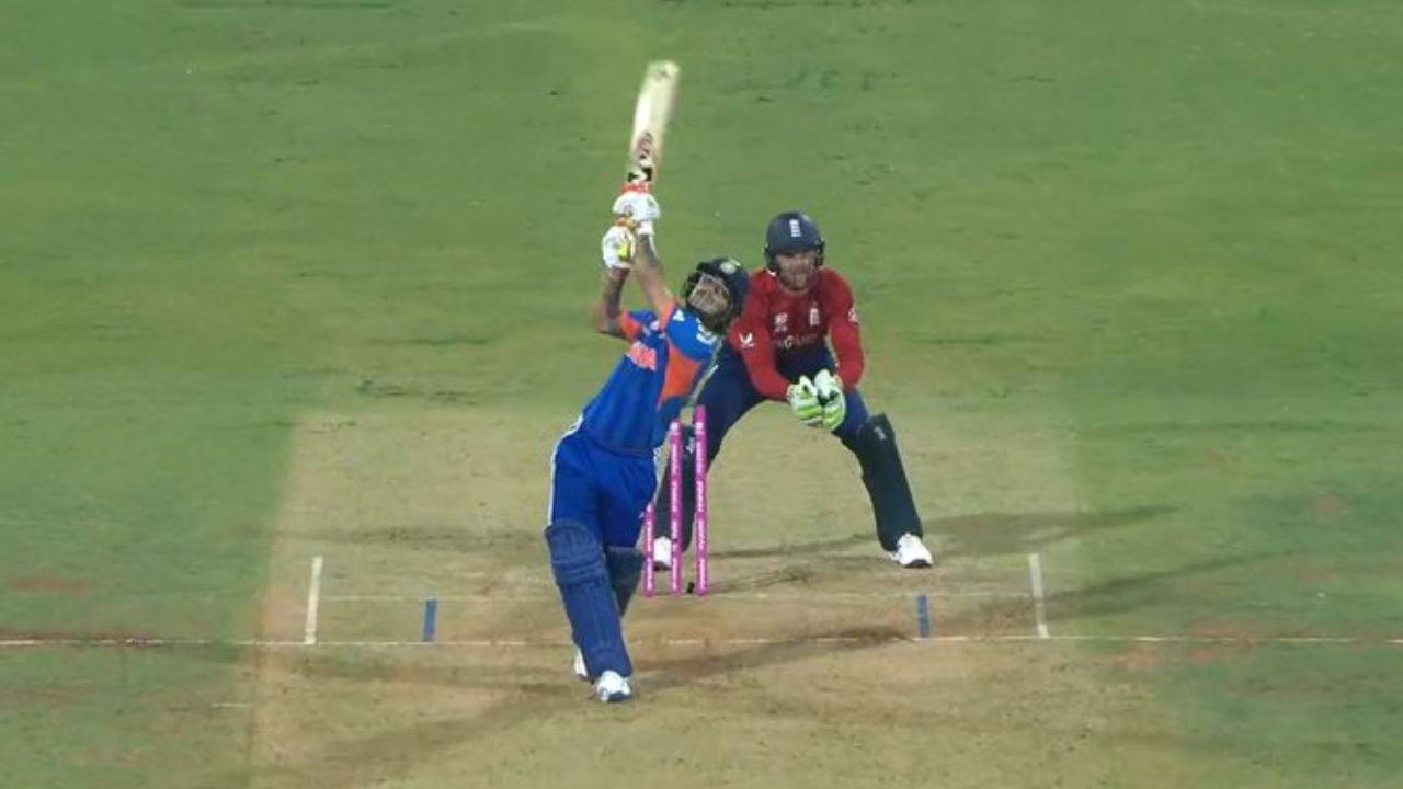 Adil Rashid dismisses Ishan Kishan for 39 in IND vs ENG T20 World Cup 2026 Semi-final 2