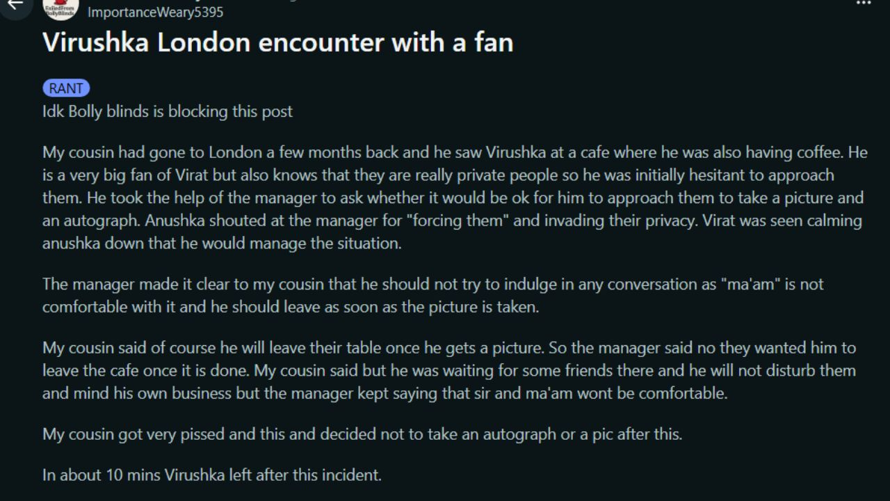 “Entitled and Hot-Headed” – Fan Slams the Celebrity Couple