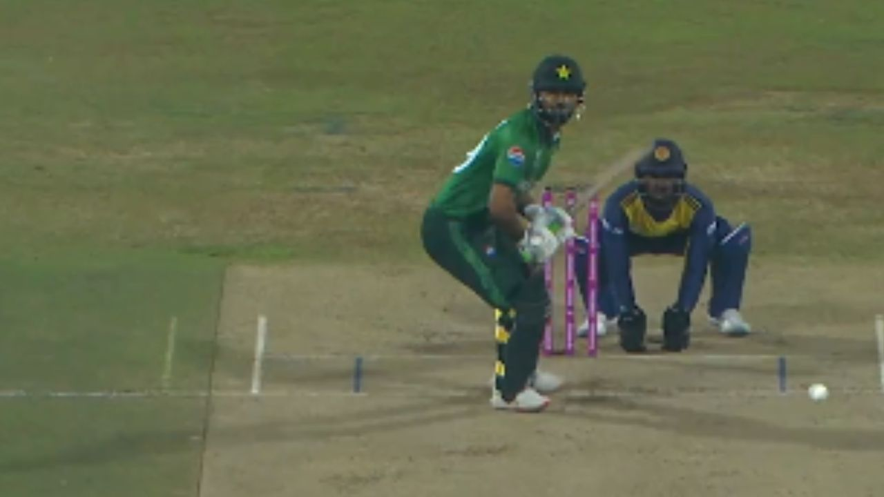 Watch: Fakhar Zaman slammed 94m long six to Maheesh Theekshana