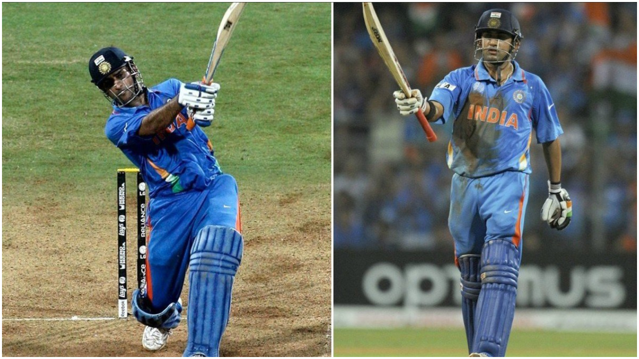Gautam Gambhir vs MS Dhoni