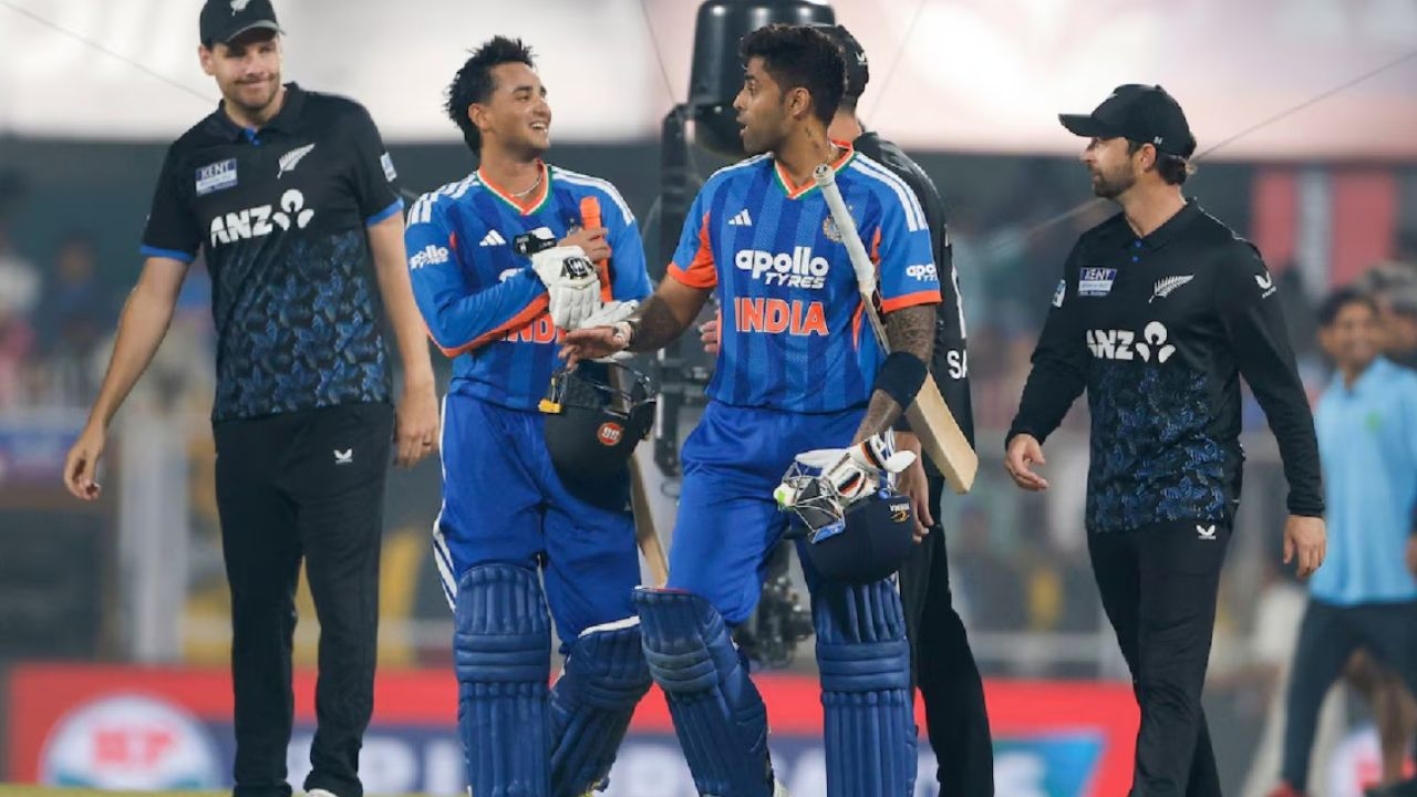 India and New Zealand meet in the 2026 T20 World Cup final in Ahmedabad, becoming the first teams to clash in the finals of the WTC, Champions Trophy and T20 World Cup.