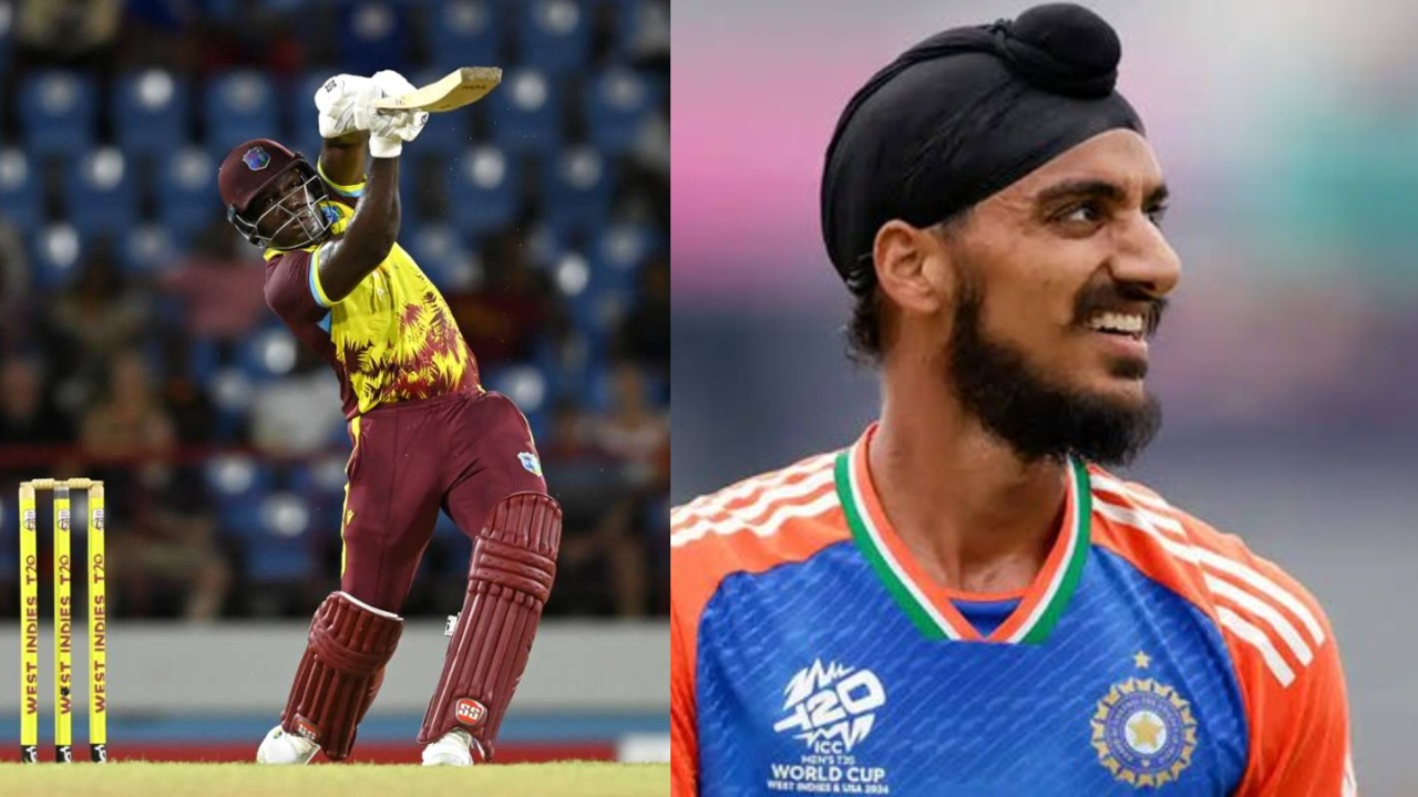 Rovman Powell smashes 98-meter six