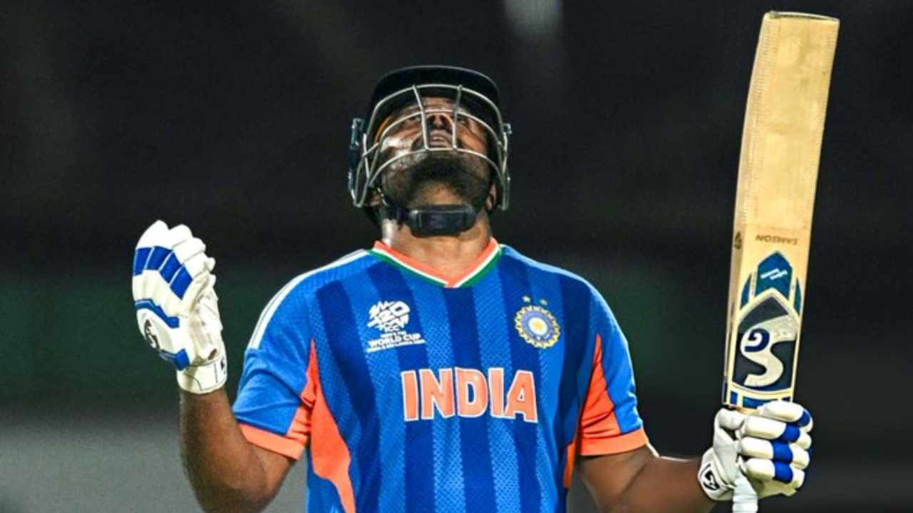 Sanju Samson finishes off in style