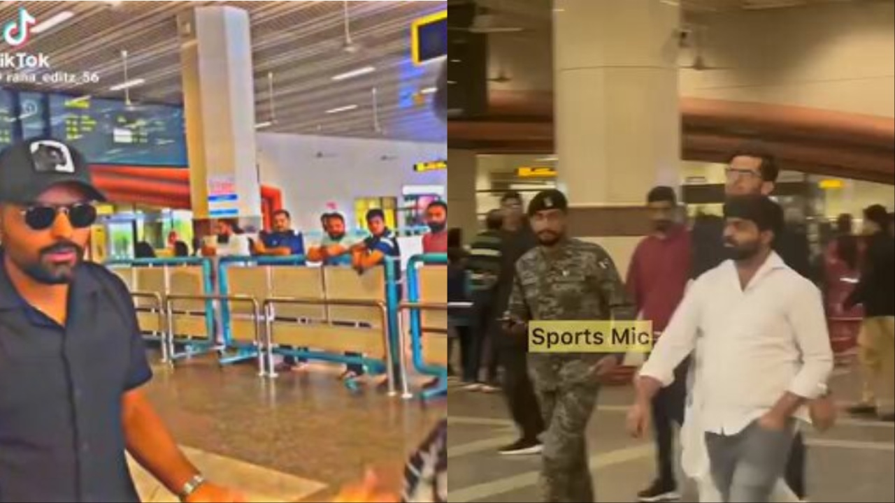 Scared and tensed Pakistan players return home