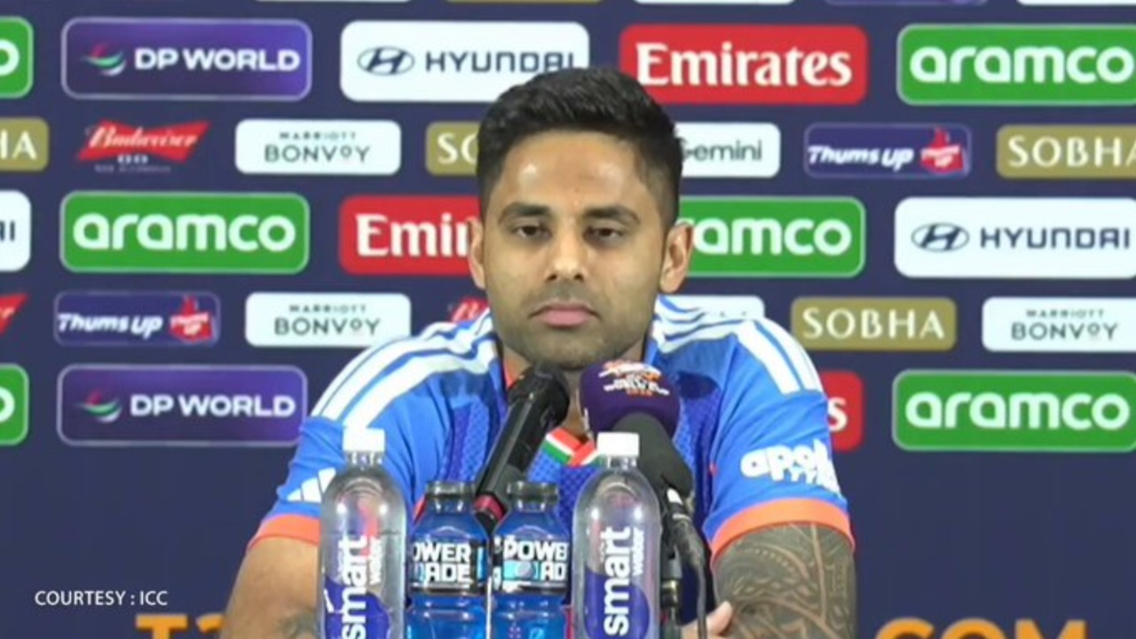 Suryakumar Yadav's savage reply to Mitchell Santner