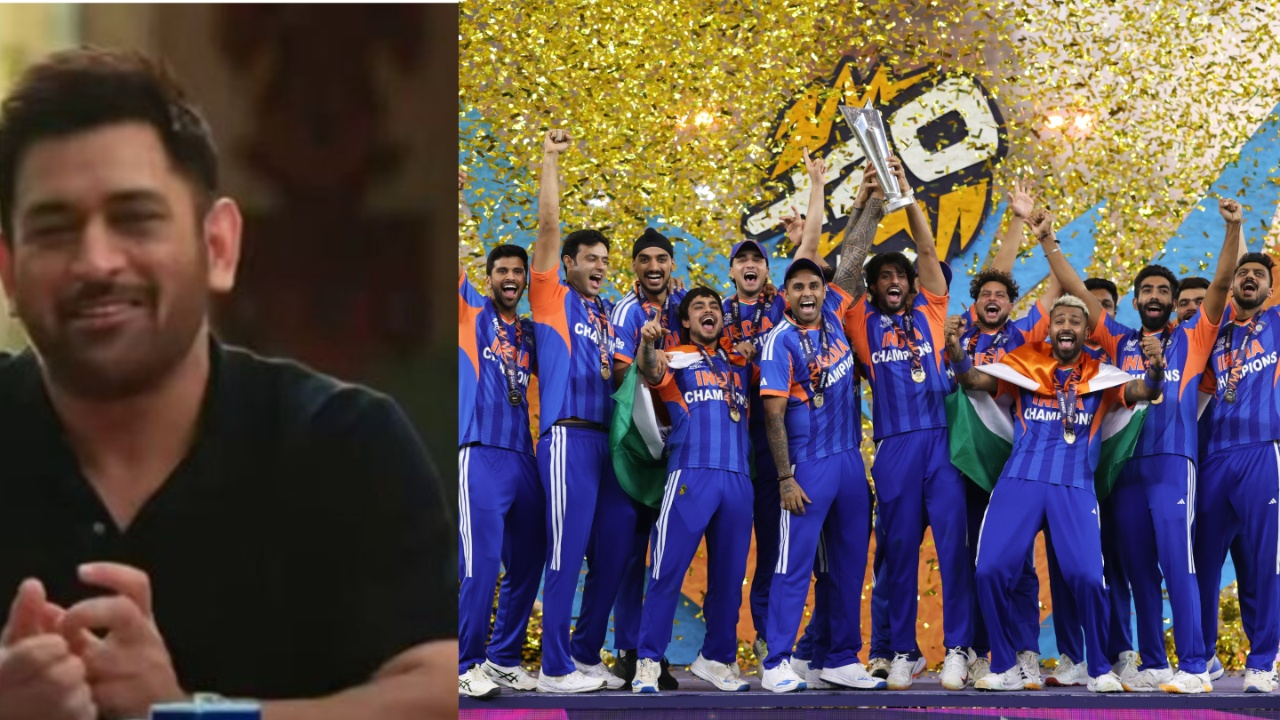 MS Dhoni congratulates Team India