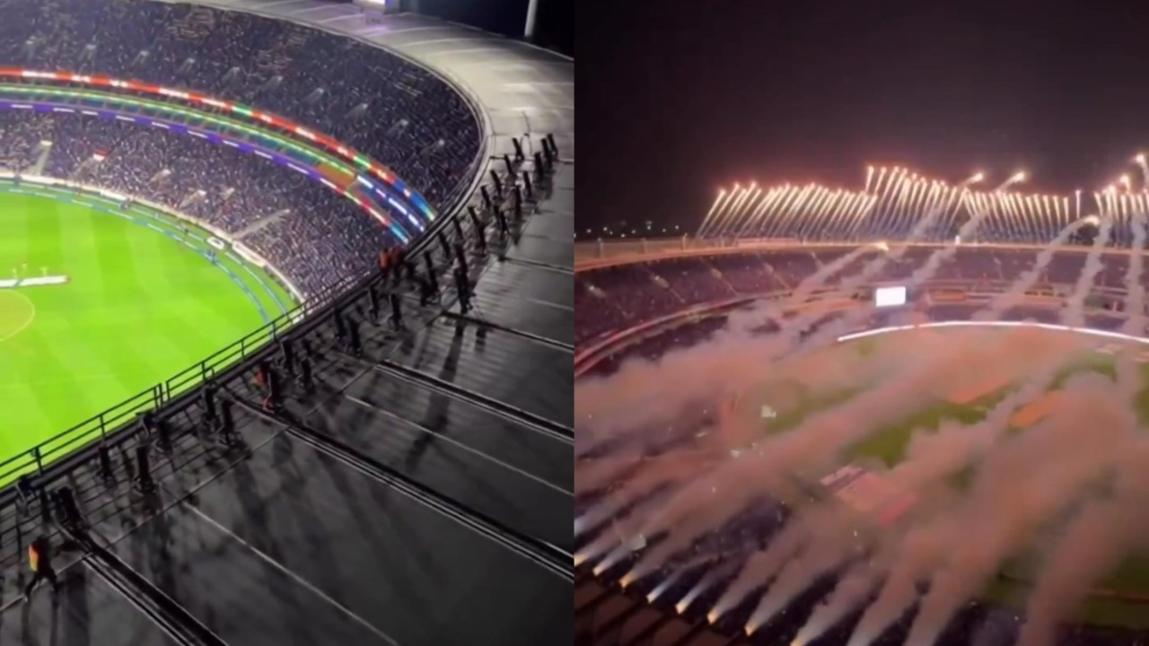 How cricket stadiums create spectacular fireworks celebrations