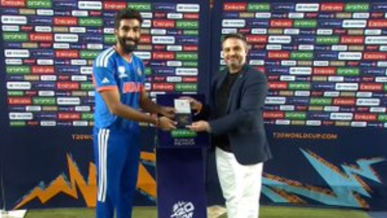 Jasprit Bumrah: Player of the Match in Final