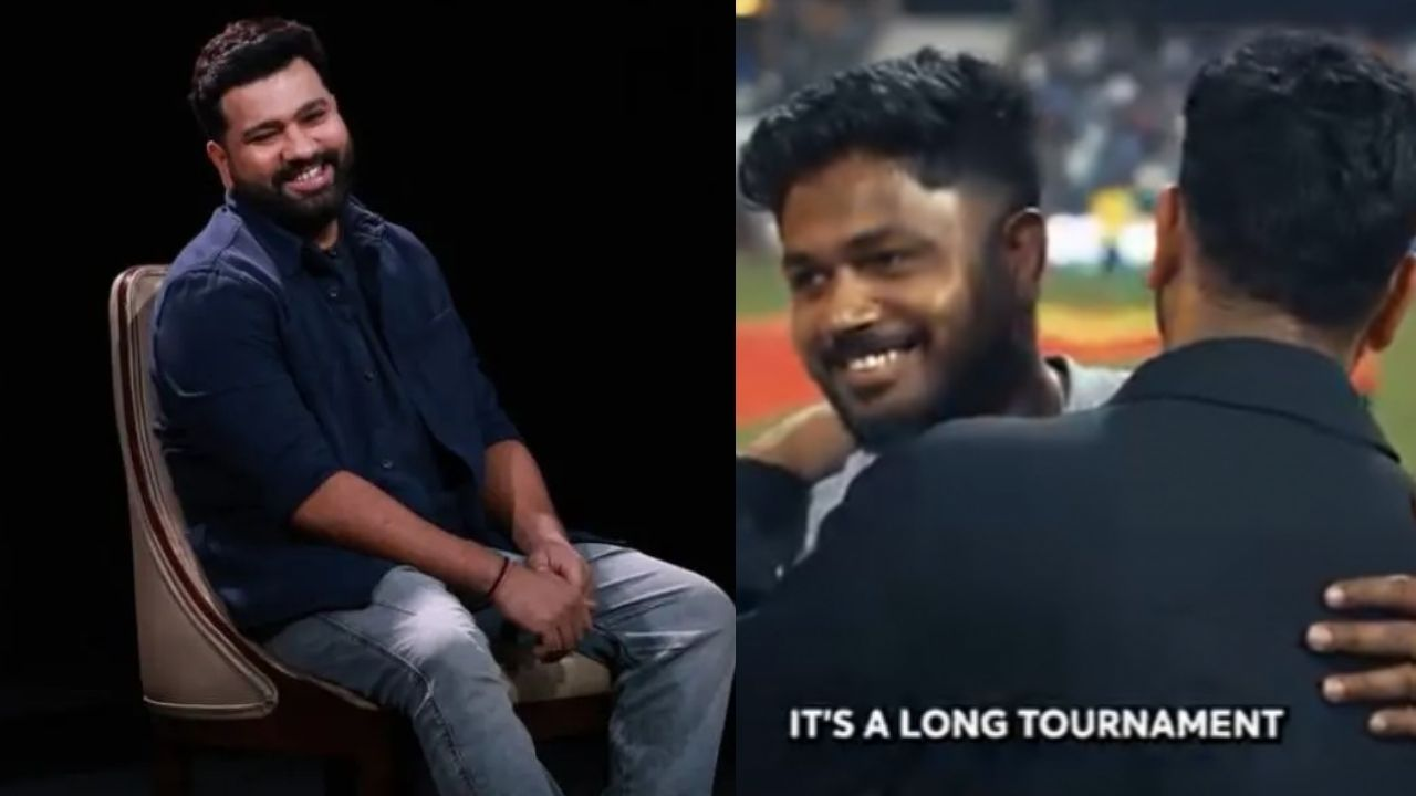 Rohit Sharma explains the viral chat with Samson and why it happened