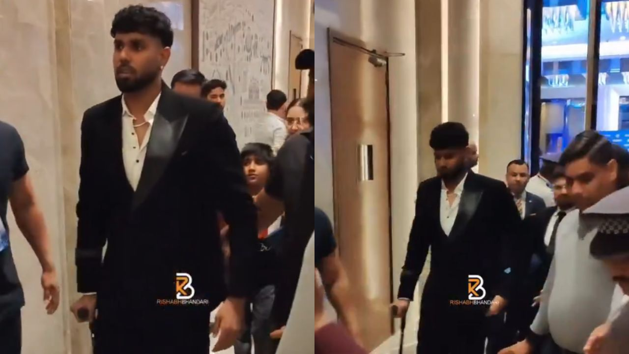 Star Indian pacer Harshit Rana was seen on crutches at the BCCI Naman Awards, raising doubts over his fitness and availability for IPL 2026