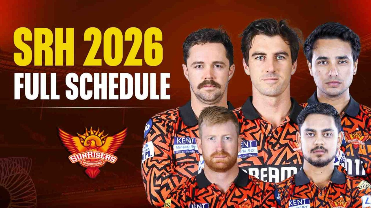 Sunrisers Hyderabad Fixtures List, Match Dates, Timing and Venues