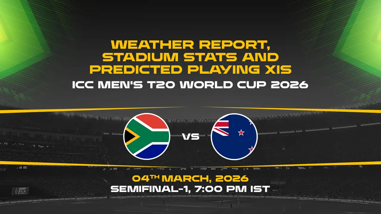 ICC Men’s T20 World Cup 2026, 1st Semi-Final