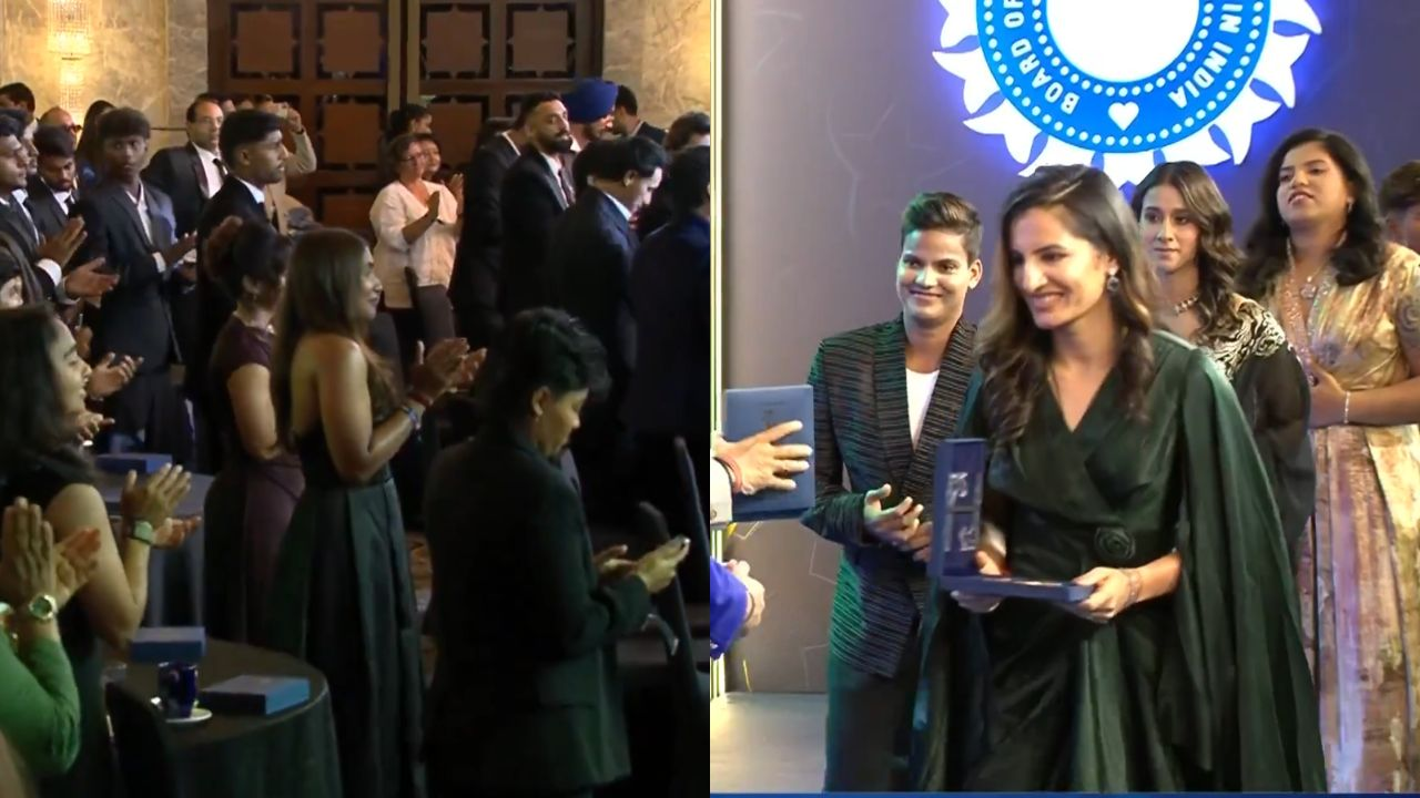 The Board of Control for Cricket in India (BCCI) honoured India’s five World Cup-winning teams during the prestigious BCCI Naman Awards ceremony 