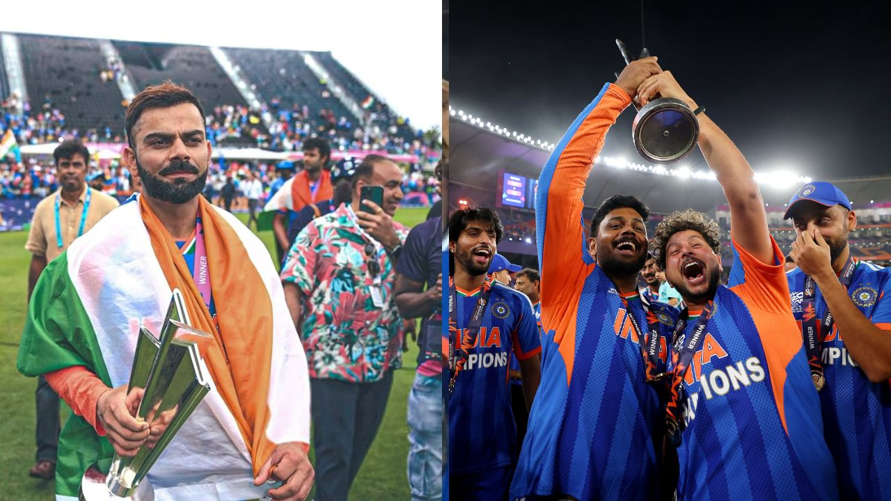 Virat Kohli praised Team India after their 96-run win over New Zealand in the T20 World Cup 2026 final in Ahmedabad, calling it a “phenomenal victory” for the champions
