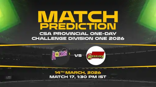 ROC vs WAR Today Match Prediction