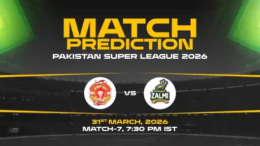 ISL vs PES today match prediction PSL 2026