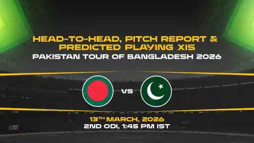 BAN vs PAK, 2nd ODI