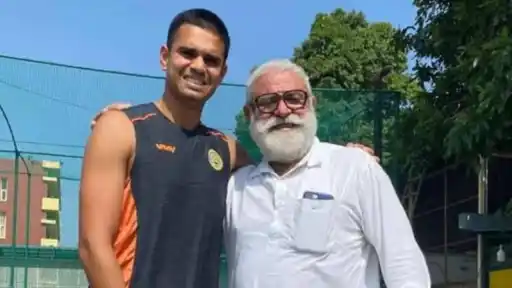Arjun Tendulkar and Yograj Singh