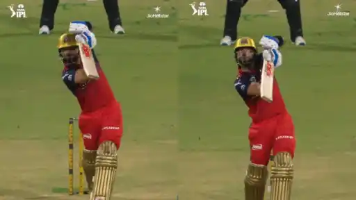 Virat Kohli hits shot of the day