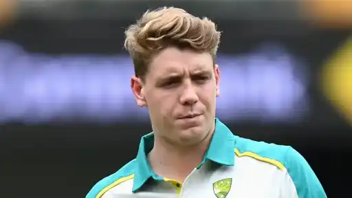 Cameron Green banter with reporter