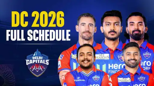 Delhi Capitals Fixtures List, Match Dates, Timing and Venues