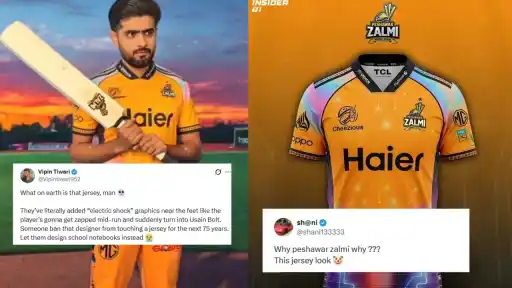 Peshawar Zalmi’s PSL 2026 jersey sparks ‘electric shock’ meme fest