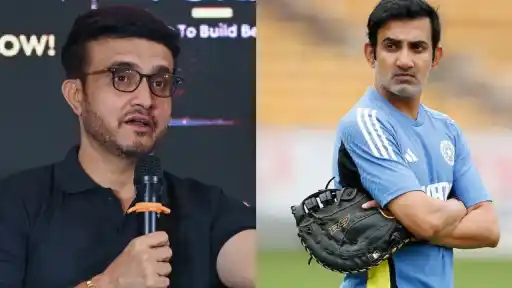 Gautam Gambhir and Sourav Ganguly