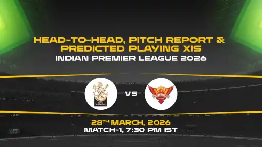 IPL 2026, Match 1: RCB vs SRH