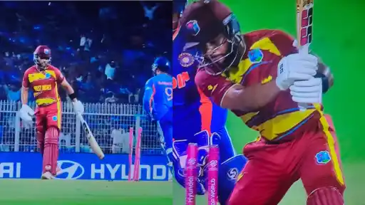 Varun Chakravarthy dismisses Shai Hope