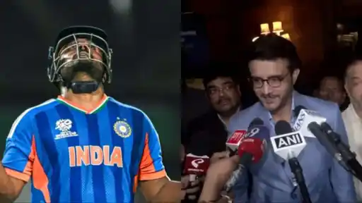 Saurav Ganguly reacts to Sanju Samson's 97