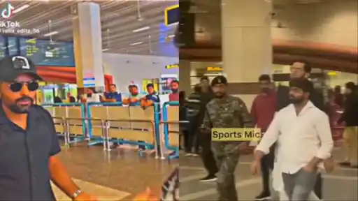 Scared and tensed Pakistan players return home