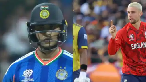 Will Jacks dismisses Abhishek Sharma