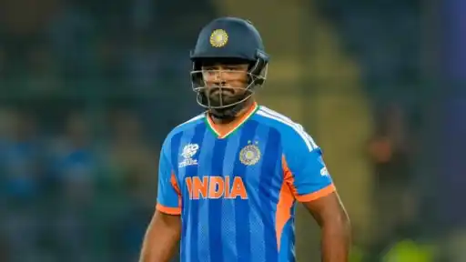 Sanju Samson smashes 26-ball fifty
