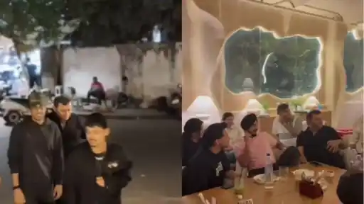 Indian players' night out goes viral