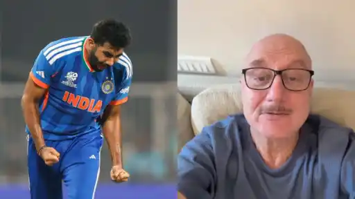 Anupam Kher's special video for Jasprit Bumrah