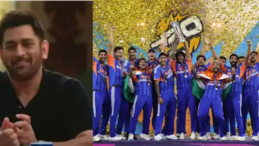 MS Dhoni congratulates Team India