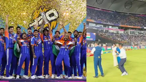Sunil Gavaskar's dance steps