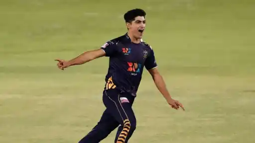 Pakistan fast bowler Naseem Shah has become part of a controversy during the 2026 Pakistan Super League