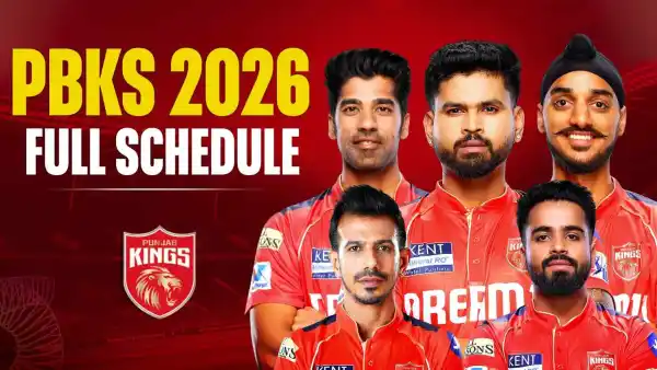 Punjab Kings IPL 2026 Schedule