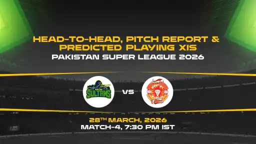 PSL 2026, Match 4: MUL vs ISL