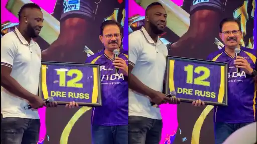 Kolkata Knight Riders have retired jersey No. 12 to honour Andre Russell’s 12-year legacy with the franchise.